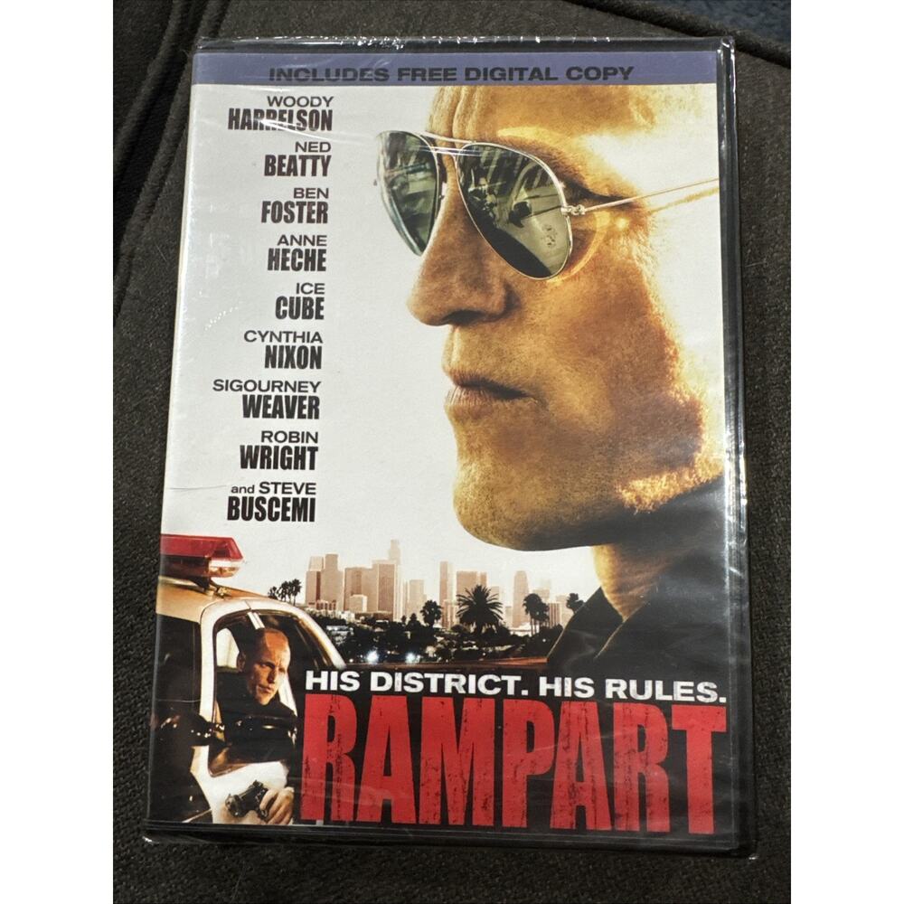 Sealed Rampart (DVD, 2012) Woody Harrelson, Ned Beatty BRAND NEW!